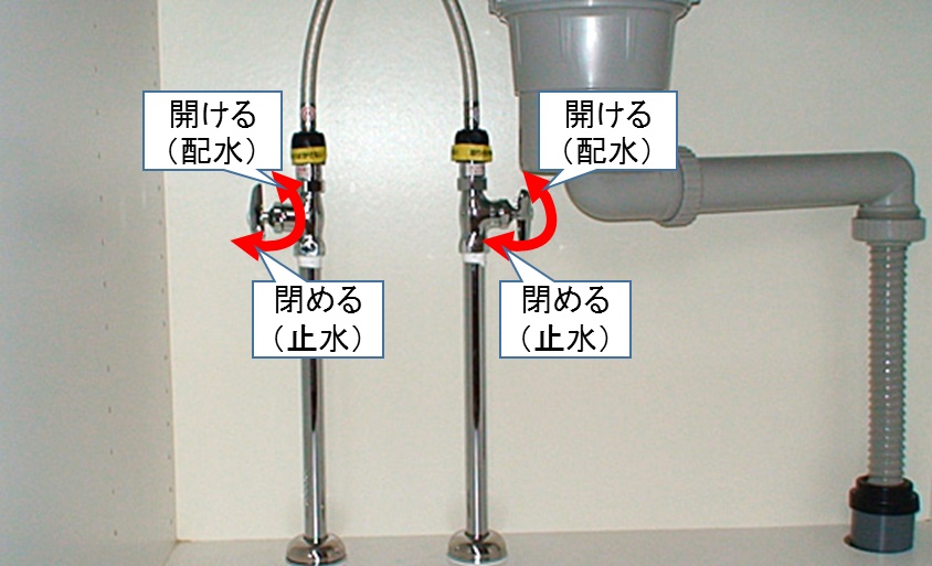 アパート 水道 元栓 ない